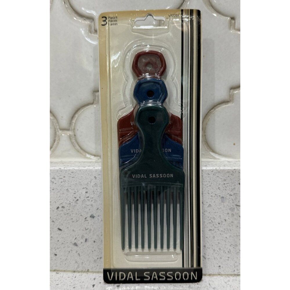 Vintage Vidal Sassoon VS7281 Purse Piks 2006 - 3 Pack